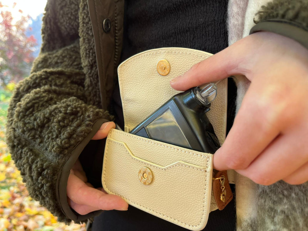 Heuptasje voor insulinepomp – compact en stijlvol ontwerp